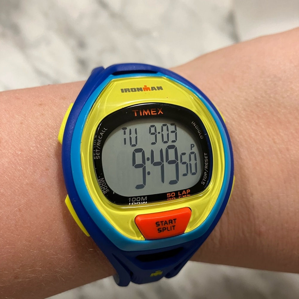 Timex Ironman Sleek 50 Colorblock Watch